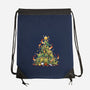 Christmas Tree Dragons-None-Drawstring-Bag-Vallina84