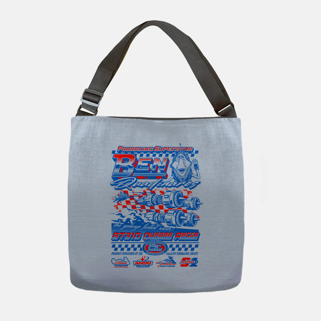 Podracing Superstar-None-Adjustable Tote-Bag-Wheels