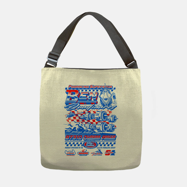Podracing Superstar-None-Adjustable Tote-Bag-Wheels