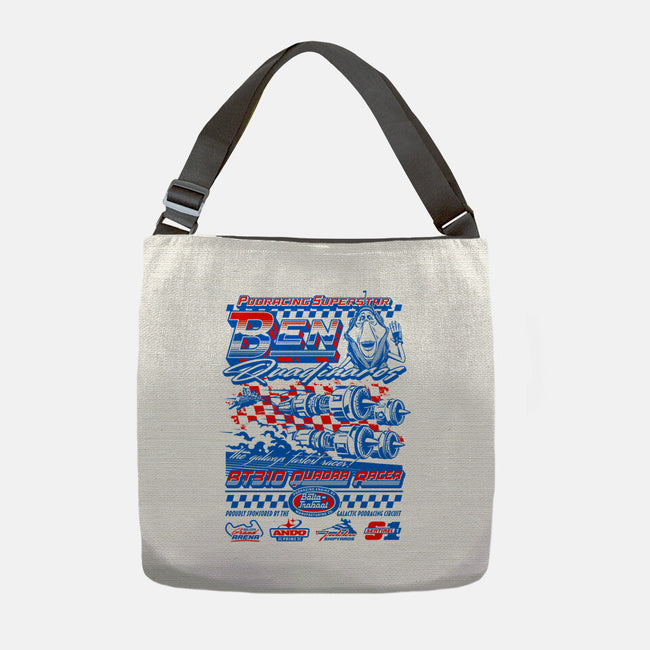 Podracing Superstar-None-Adjustable Tote-Bag-Wheels