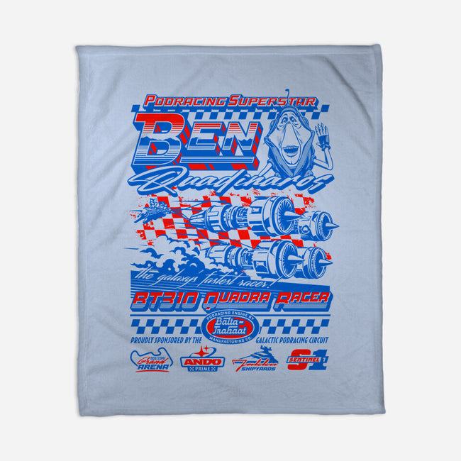 Podracing Superstar-None-Fleece-Blanket-Wheels