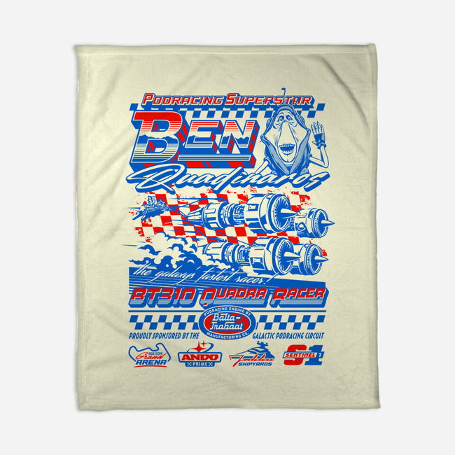 Podracing Superstar-None-Fleece-Blanket-Wheels