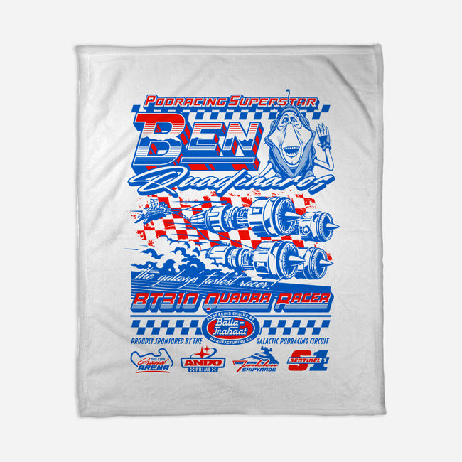 Podracing Superstar-None-Fleece-Blanket-Wheels