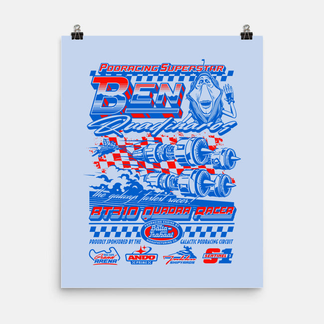 Podracing Superstar-None-Matte-Poster-Wheels