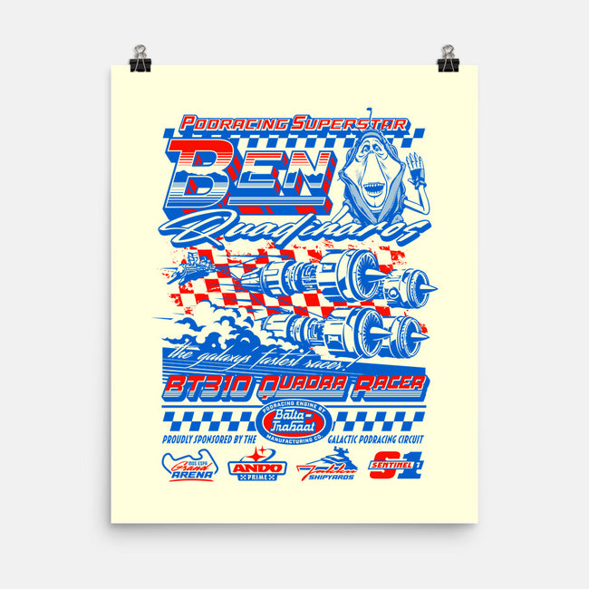 Podracing Superstar-None-Matte-Poster-Wheels