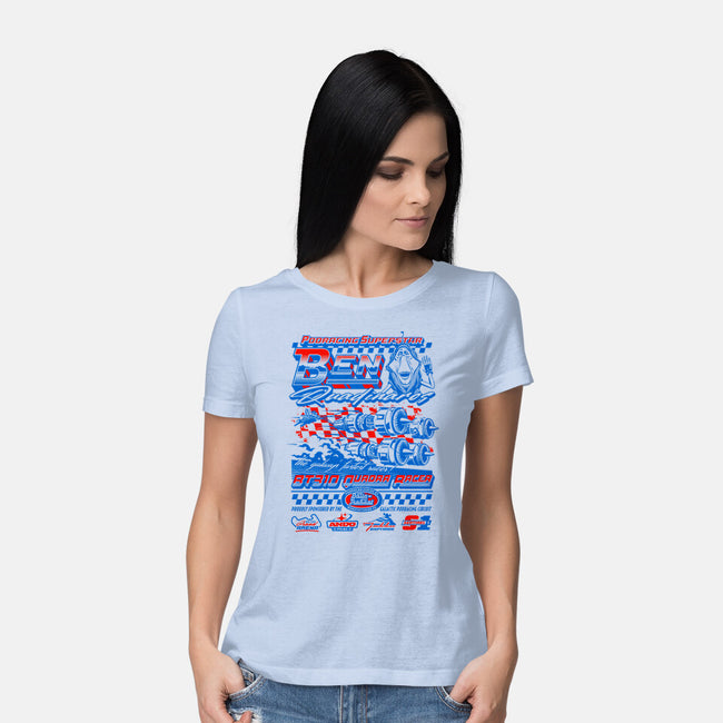 Podracing Superstar-Womens-Basic-Tee-Wheels