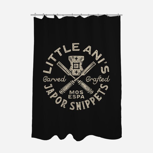 Little Ani's Japor Snippets-None-Polyester-Shower Curtain-Wheels