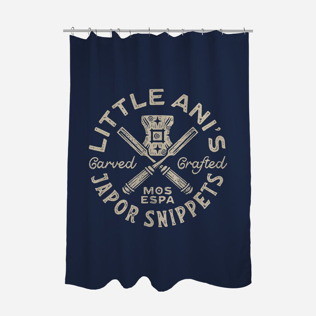 Little Ani's Japor Snippets-None-Polyester-Shower Curtain-Wheels