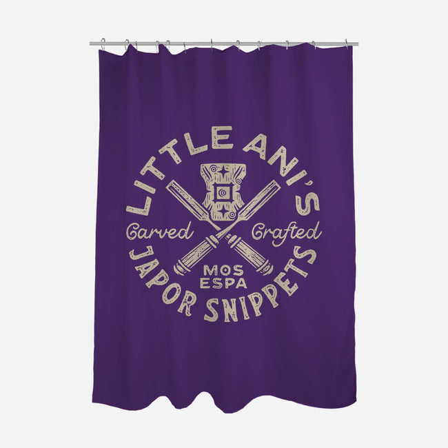 Little Ani's Japor Snippets-None-Polyester-Shower Curtain-Wheels