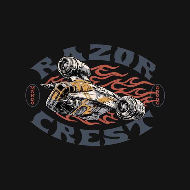 Razor Crest-None-Fleece-Blanket-Wheels