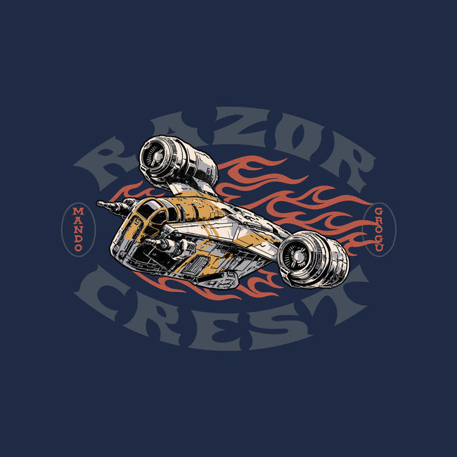Razor Crest-Youth-Basic-Tee-Wheels