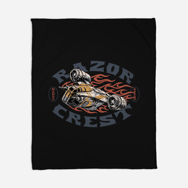 Razor Crest-None-Fleece-Blanket-Wheels