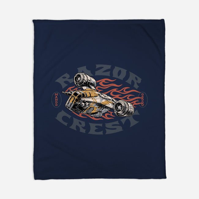 Razor Crest-None-Fleece-Blanket-Wheels