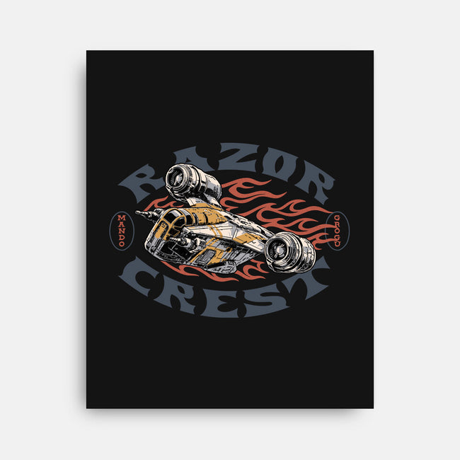 Razor Crest-None-Stretched-Canvas-Wheels