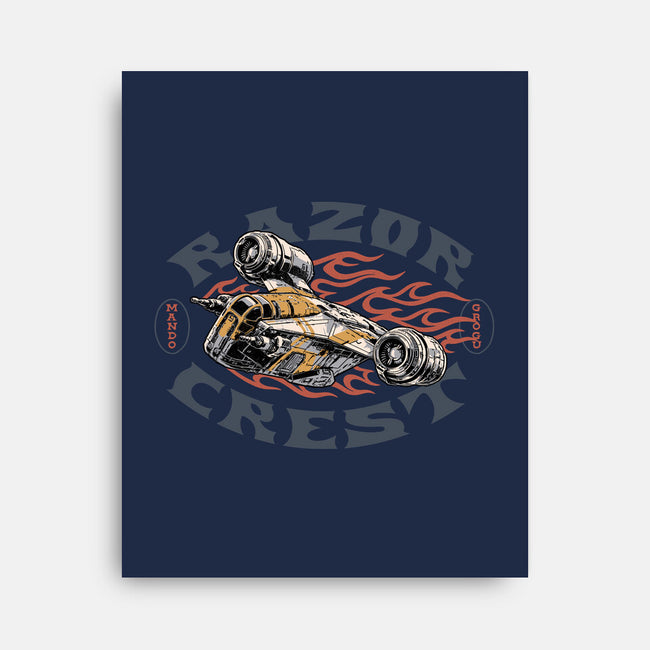 Razor Crest-None-Stretched-Canvas-Wheels