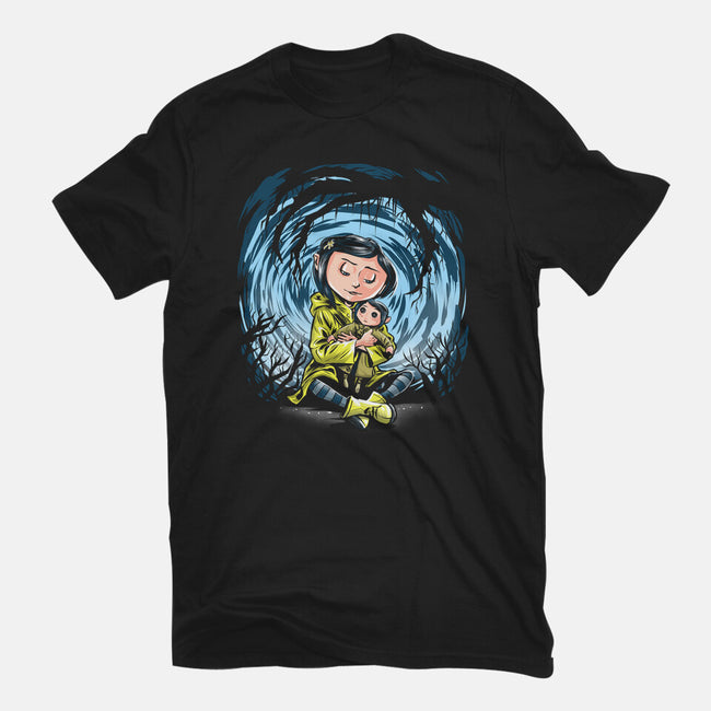 The Worlds Of Coraline-Mens-Heavyweight-Tee-zascanauta