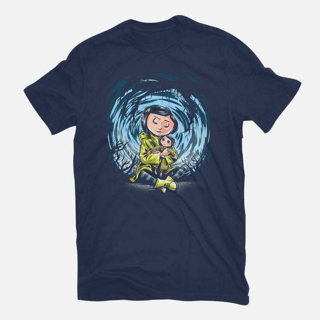 The Worlds Of Coraline-Mens-Heavyweight-Tee-zascanauta