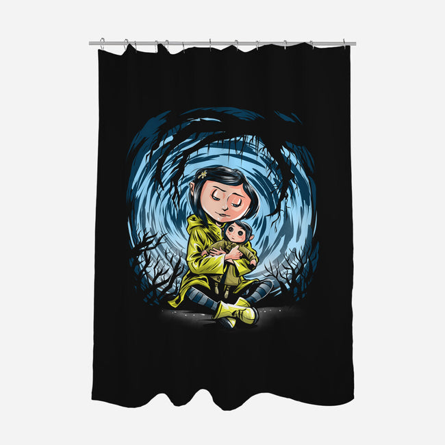 The Worlds Of Coraline-None-Polyester-Shower Curtain-zascanauta
