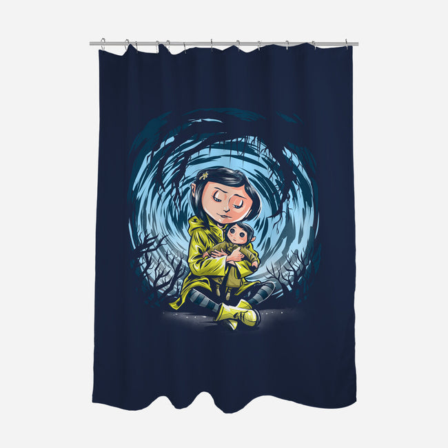 The Worlds Of Coraline-None-Polyester-Shower Curtain-zascanauta