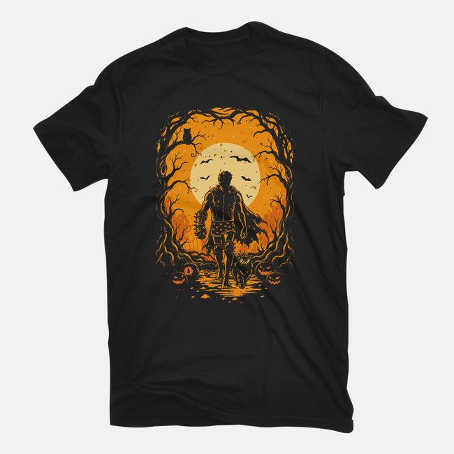 Crawl Or Treat-Unisex-Basic-Tee-retrodivision