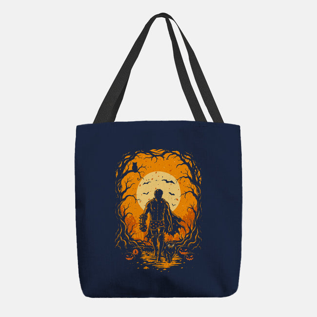 Crawl Or Treat-None-Basic Tote-Bag-retrodivision