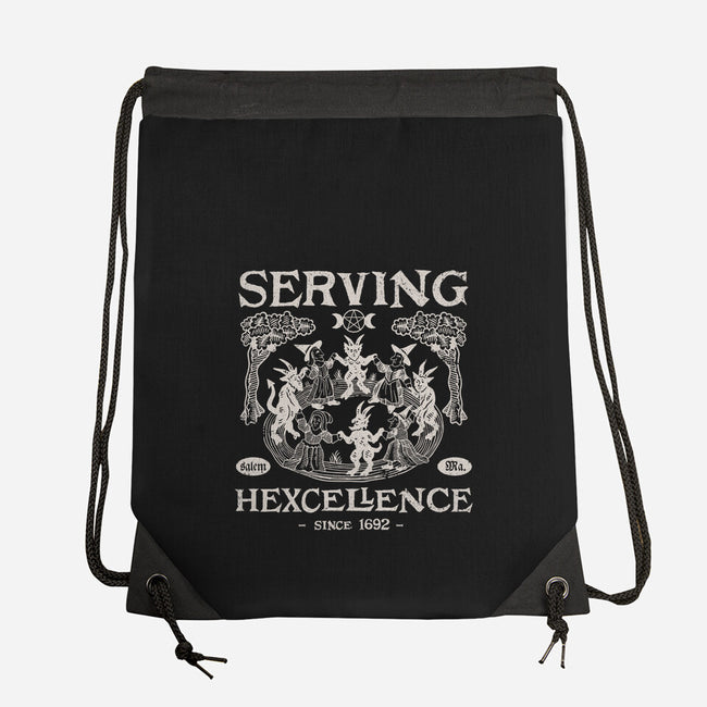 Serving Hexcellence-None-Drawstring-Bag-Nemons
