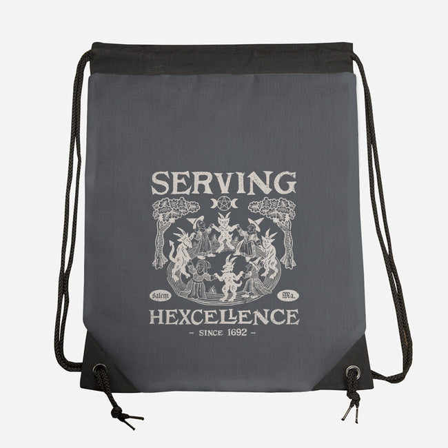 Serving Hexcellence-None-Drawstring-Bag-Nemons
