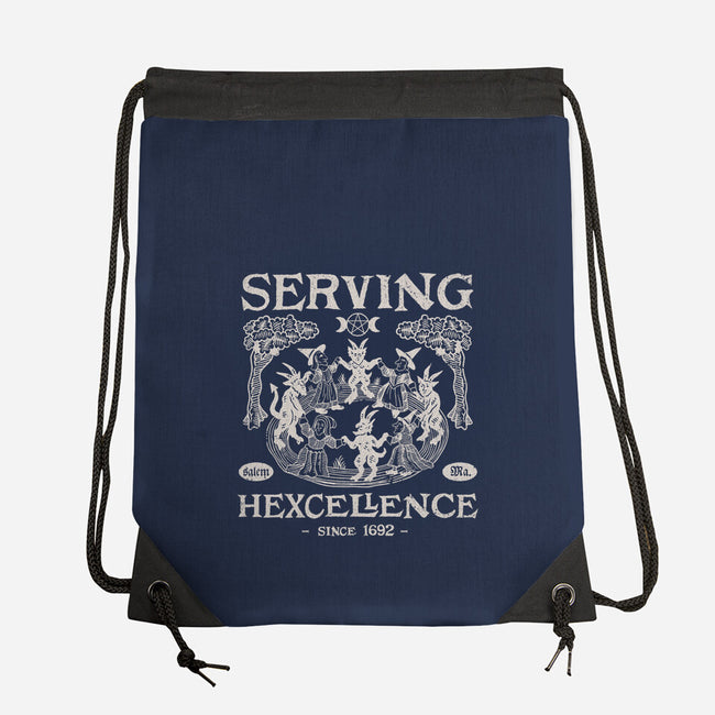 Serving Hexcellence-None-Drawstring-Bag-Nemons