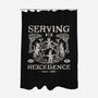 Serving Hexcellence-None-Polyester-Shower Curtain-Nemons
