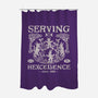 Serving Hexcellence-None-Polyester-Shower Curtain-Nemons