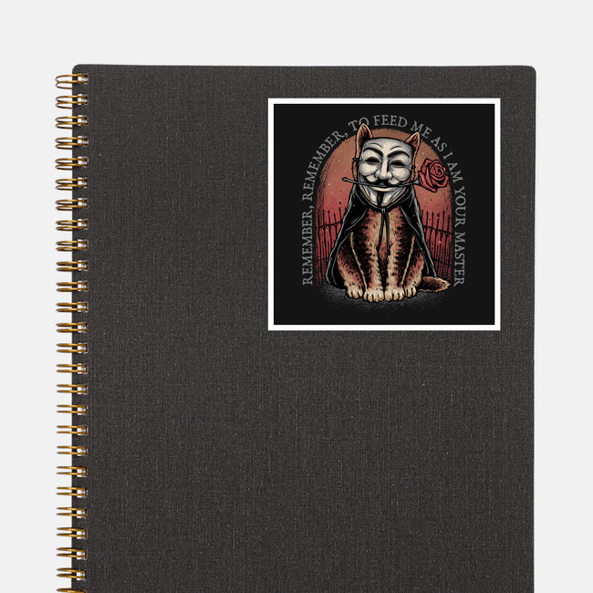 Remember To Feed Me-None-Glossy-Sticker-glitchygorilla