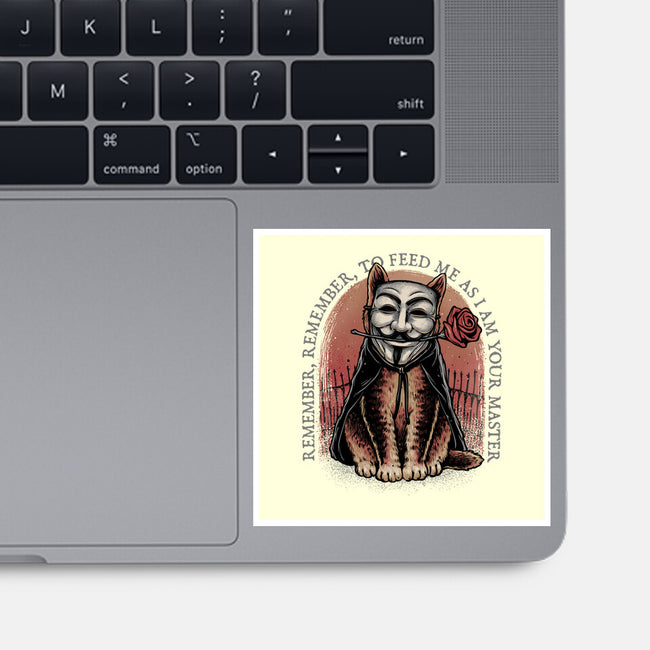 Remember To Feed Me-None-Glossy-Sticker-glitchygorilla