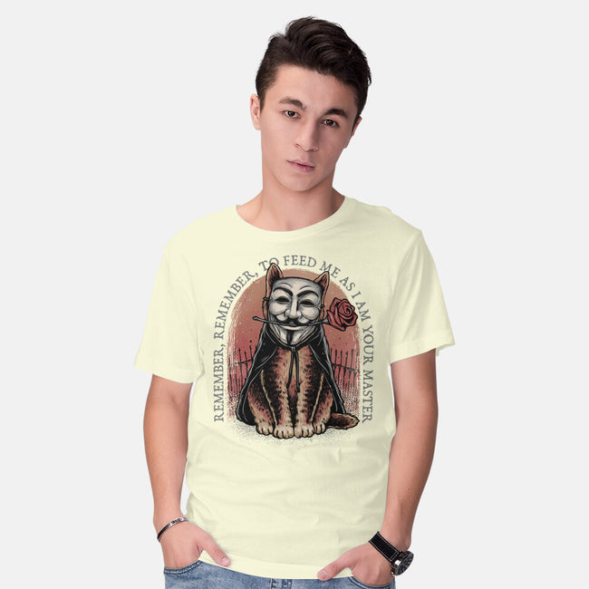 Remember To Feed Me-Mens-Basic-Tee-glitchygorilla