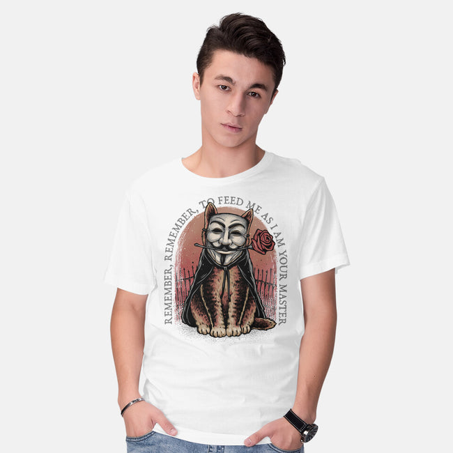 Remember To Feed Me-Mens-Basic-Tee-glitchygorilla