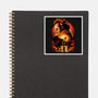Clown Beneath The Blood Moon-None-Glossy-Sticker-hypertwenty