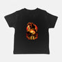Clown Beneath The Blood Moon-Baby-Basic-Tee-hypertwenty