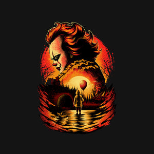 Clown Beneath The Blood Moon