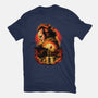 Clown Beneath The Blood Moon-Womens-Basic-Tee-hypertwenty