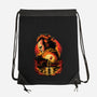 Clown Beneath The Blood Moon-None-Drawstring-Bag-hypertwenty