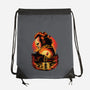 Clown Beneath The Blood Moon-None-Drawstring-Bag-hypertwenty