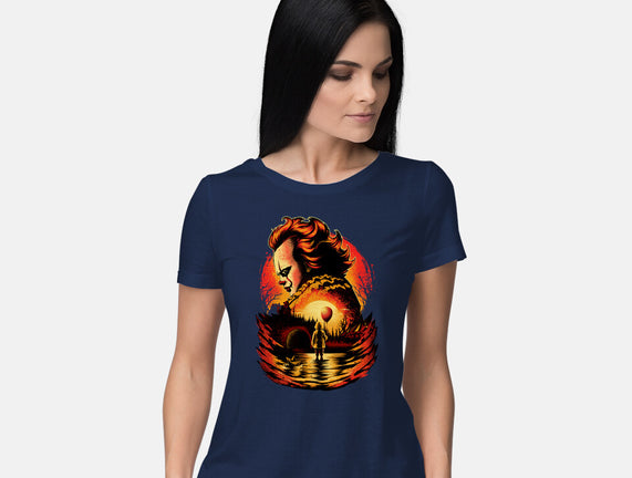 Clown Beneath The Blood Moon