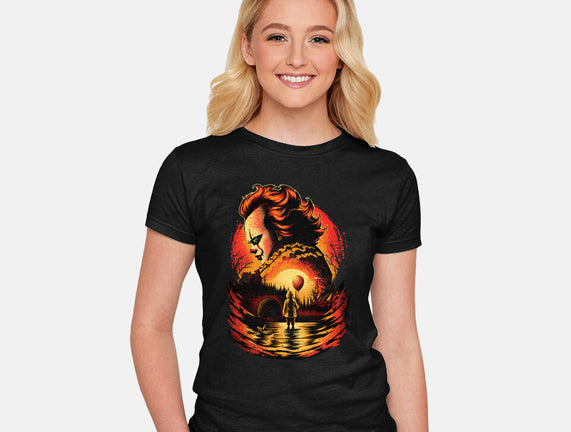 Clown Beneath The Blood Moon