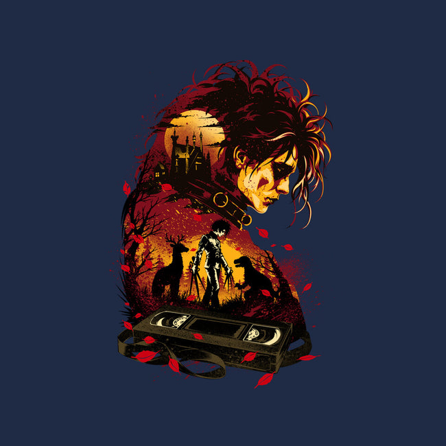 The Boy With Scissors Hand-None-Polyester-Shower Curtain-hypertwenty