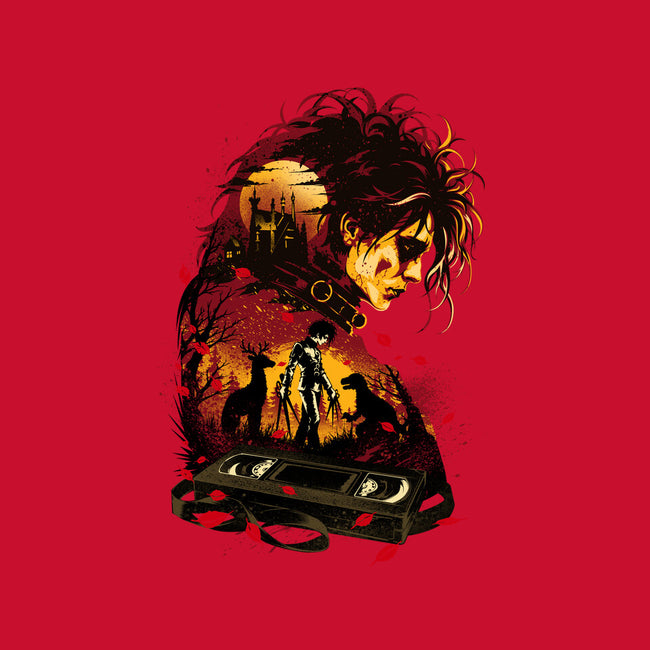 The Boy With Scissors Hand-None-Polyester-Shower Curtain-hypertwenty