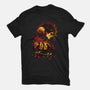 The Boy With Scissors Hand-Mens-Basic-Tee-hypertwenty