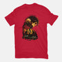 The Boy With Scissors Hand-Womens-Basic-Tee-hypertwenty