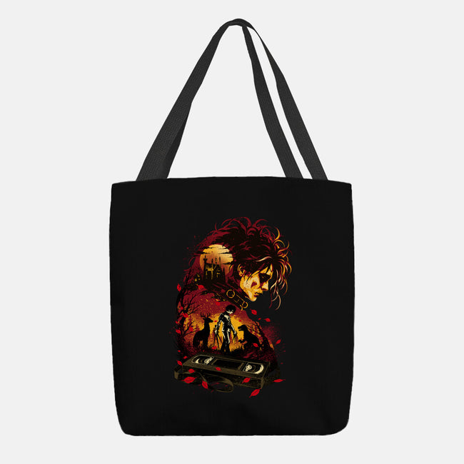 The Boy With Scissors Hand-None-Basic Tote-Bag-hypertwenty