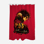 The Boy With Scissors Hand-None-Polyester-Shower Curtain-hypertwenty