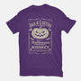 Jack-O-Lantern Whiskey-Womens-Basic-Tee-NMdesign