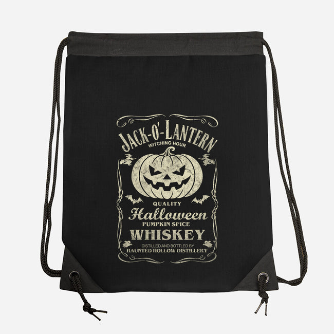 Jack-O-Lantern Whiskey-None-Drawstring-Bag-NMdesign